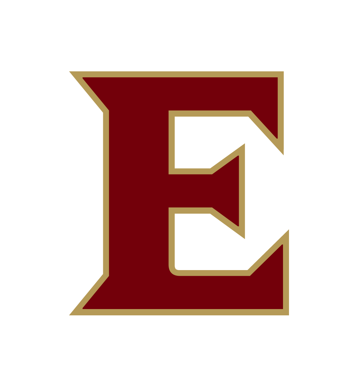 Maroon and Gold Football Logo - Elon Athletics Identity Standards - Elon University Athletics