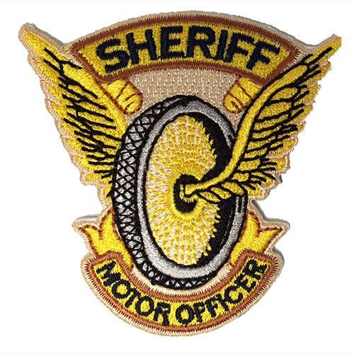 Motor Officer Logo - Sheriff Motor Officer Emblem