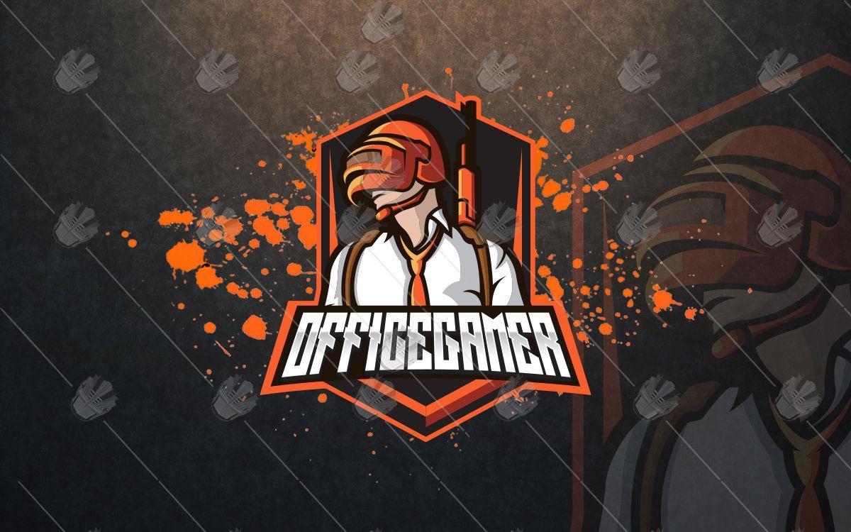 Gamer Logo - Awesome Office Gamer eSports Logo | Office Gamer Mascot Logo - Lobotz