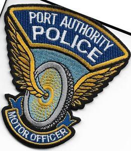 Motor Officer Logo - PORT AUTHORITY POLICE PAPD MOTOR OFFICER HIGHWAY PATROL WHEEL P A ...