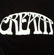 Cream Rock Logo - CREAM T SHIRT ERIC CLAPTON BRUCE BAKER BLACK. Rock Band Logos