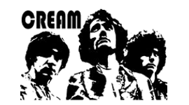Cream Rock Logo - Cream Band Logo. band logo's. Band logos