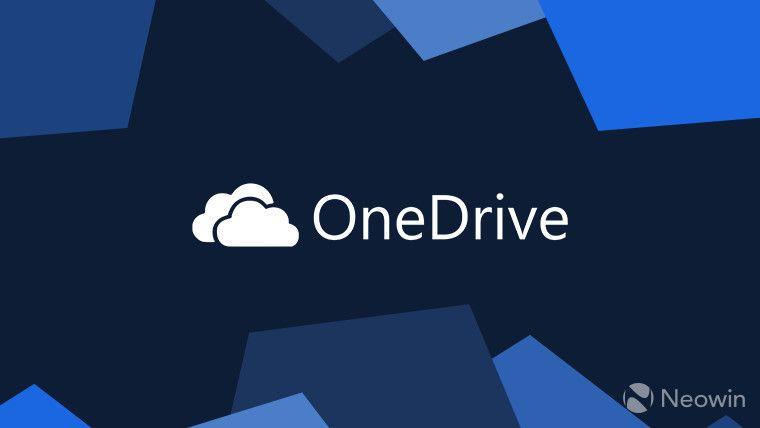 Microsoft One Drive Logo - OneDrive for web is getting Fluent Design and a bunch of other new