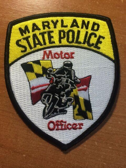 Motor Officer Logo - PATCH STATE POLICE MARYLAND - MOTOR OFFICER | eBay