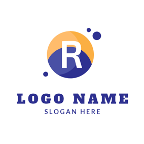 Orange R Logo - Free R Logo Designs | DesignEvo Logo Maker