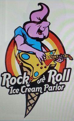 Cream Rock Logo - ROCK'n'ROLL ICE CREAM