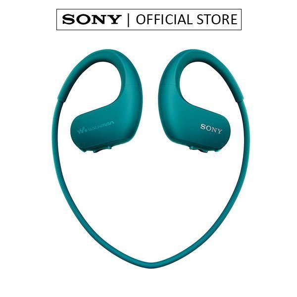 Atthe End with a Blue B Logo - SONY NW WS413 LM 4GB MP3 Walkman (B (end 4 10 2020 10:49 AM)