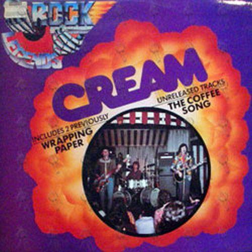 Cream Rock Logo - CREAM Legends (12 Inch / LP, Vinyl)