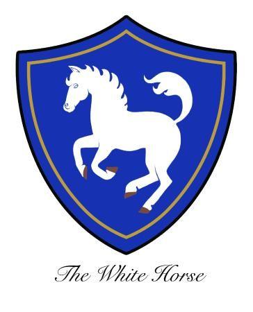 White Blue Horse Logo - New White Horse Logo - Picture of White Horse, Rogate - TripAdvisor