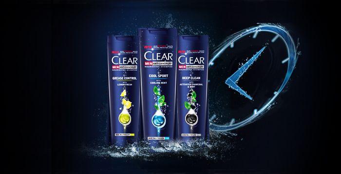 Clear Shampoo Logo - CLEAR Men Products
