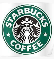 Starbucks Logo - Starbucks Logo Posters | Redbubble