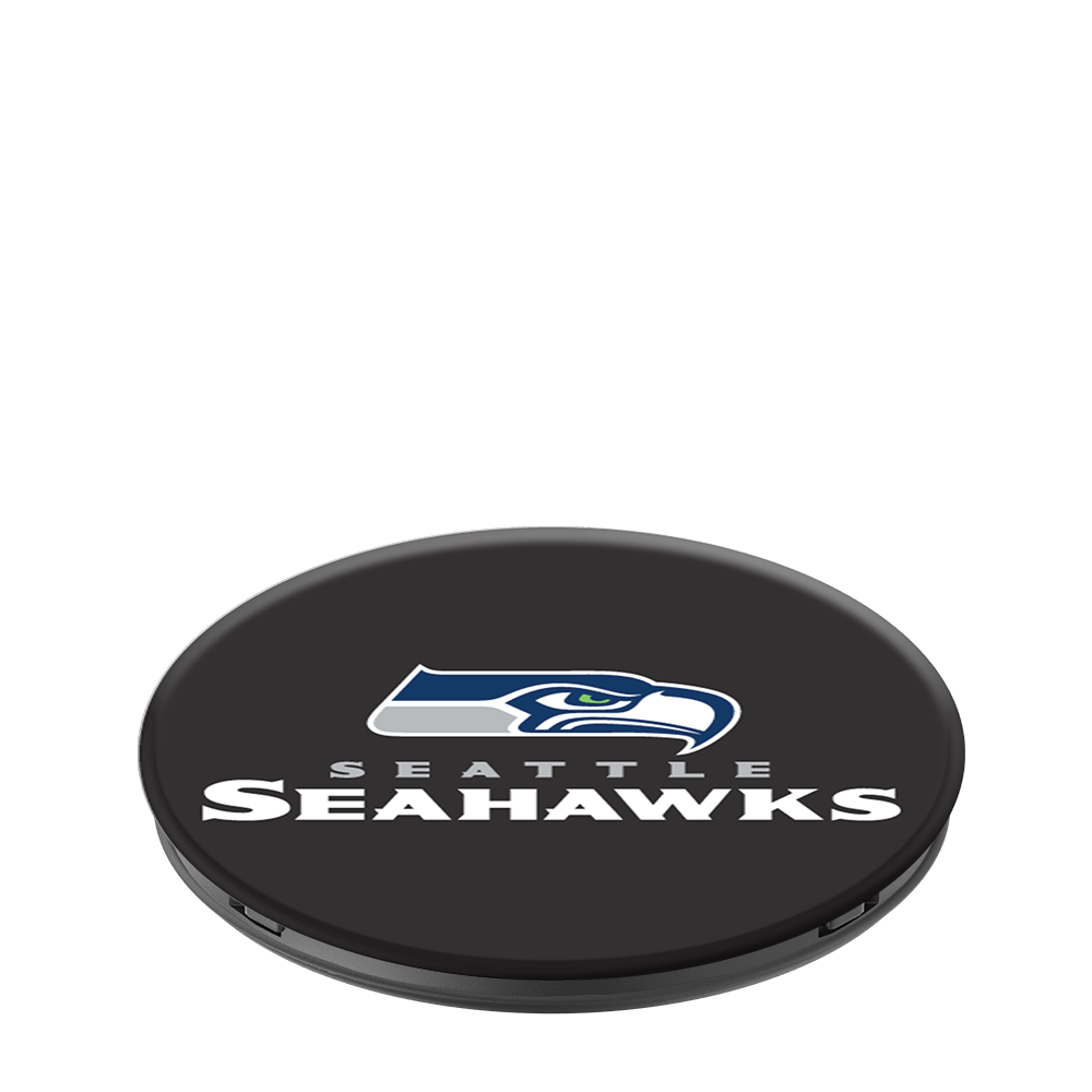 Black and White Seahawks Logo - NFL - Seattle Seahawks Logo PopSockets Grip