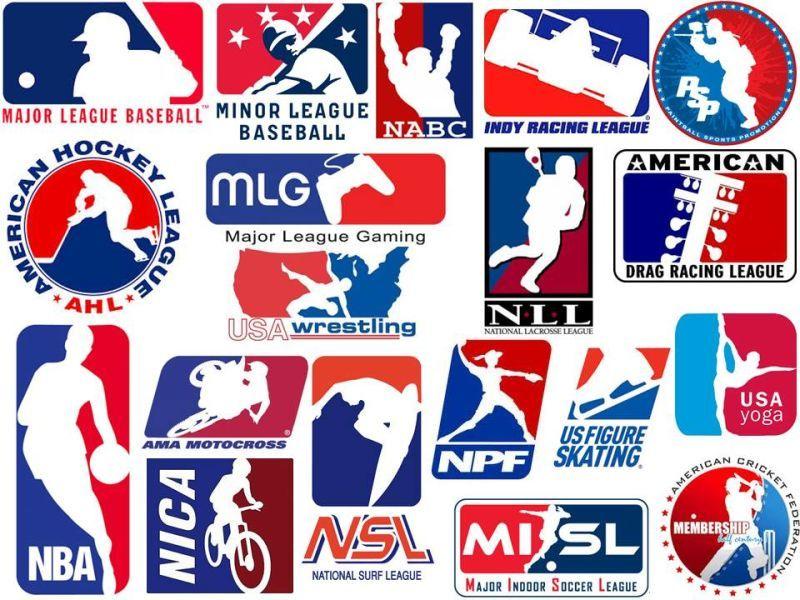 Red and Blue Sports Logo - MLB Thinks Pro E Sports League Logo Is Too Similar To Its Own, Or