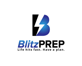 Italic B Logo - BlitzPrep logo design contest - logos by R 14 N