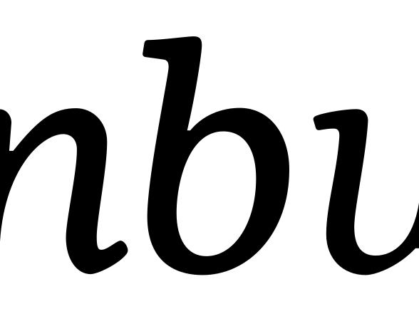Italic B Logo - Spurless Italic b