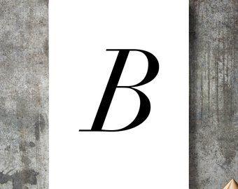 Italic B Logo - B letter italic