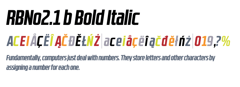 Italic B Logo - RBNo2.1 b Bold Italic
