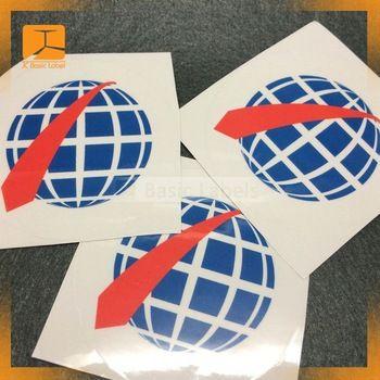 Clear Company Logo - Promotional Custom Sticker Printing Clear, Company Brand Name Logo