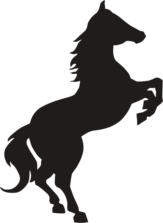 Black Horse Logo - Black and white horse Logos
