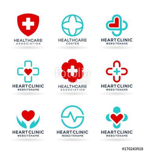 Healthcare Logo - Medicine and Healthcare. Medical icons set and healthcare logo ...