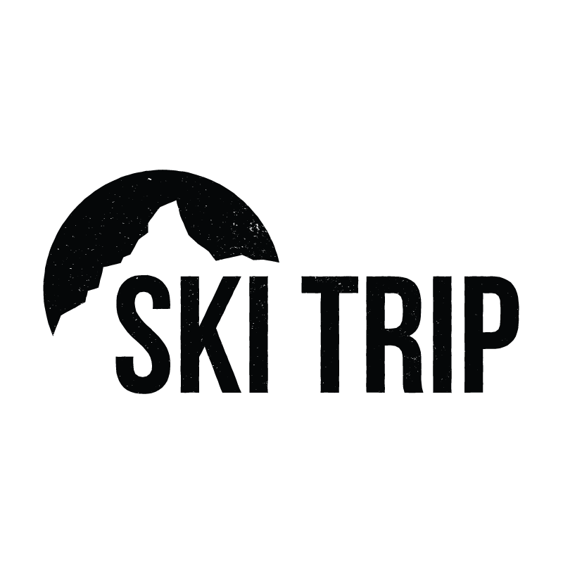 Christmas Mountain Logo - ski trip logo and Design. Logo design
