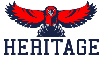 Elementary School Hawk Logo - Heritage Community Unit School District a Passion
