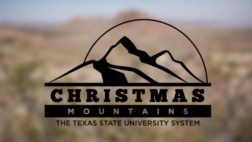 Christmas Mountain Logo - Christmas Mountains : Texas State University System