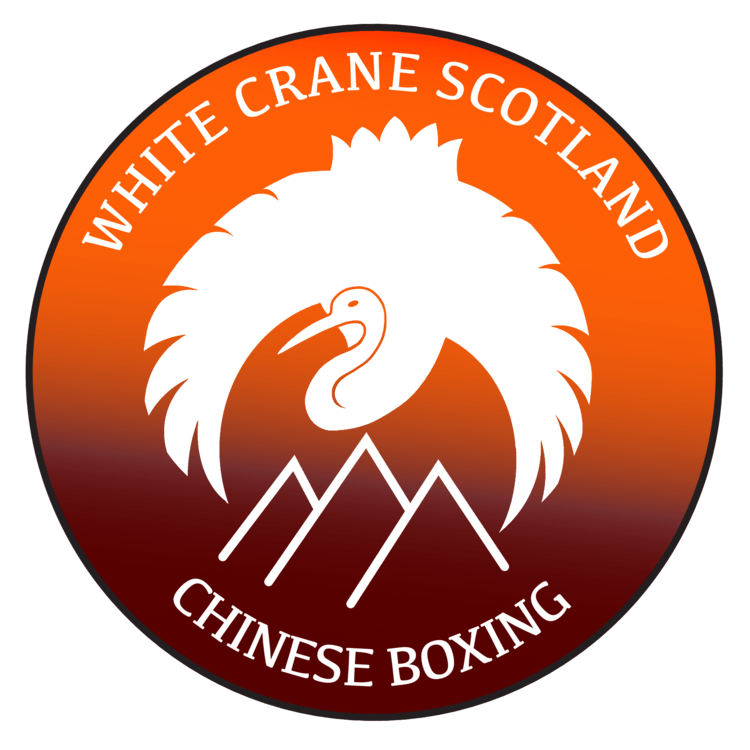 Crane Orange Circle Logo - White Crane Scotland Martial Arts School