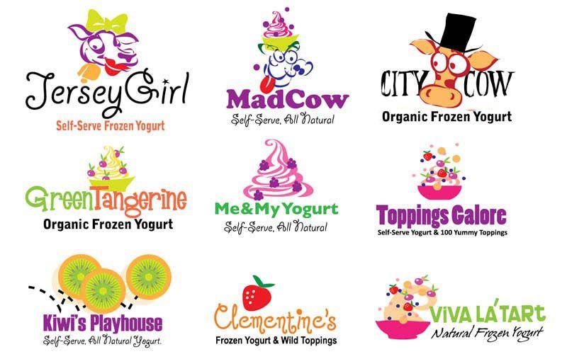 Yogurt Company Logo - Corporate Identity