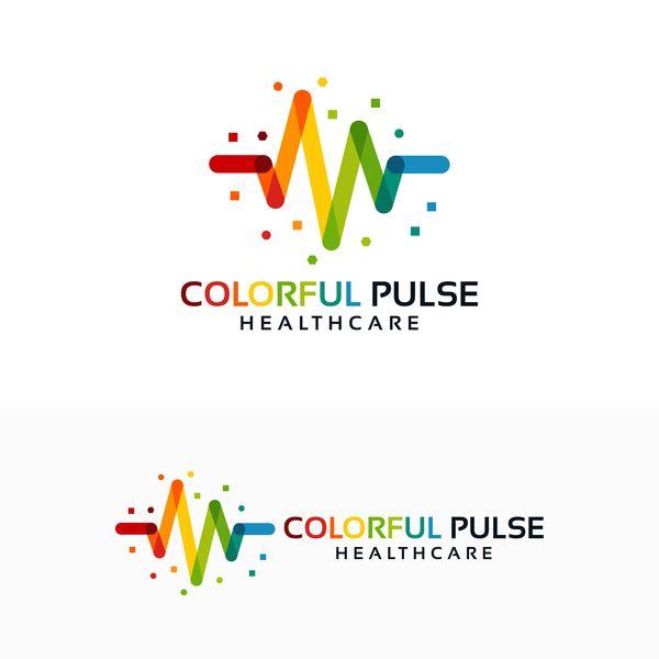 Healthcare Logo - Colorful healthcare logo vector free download