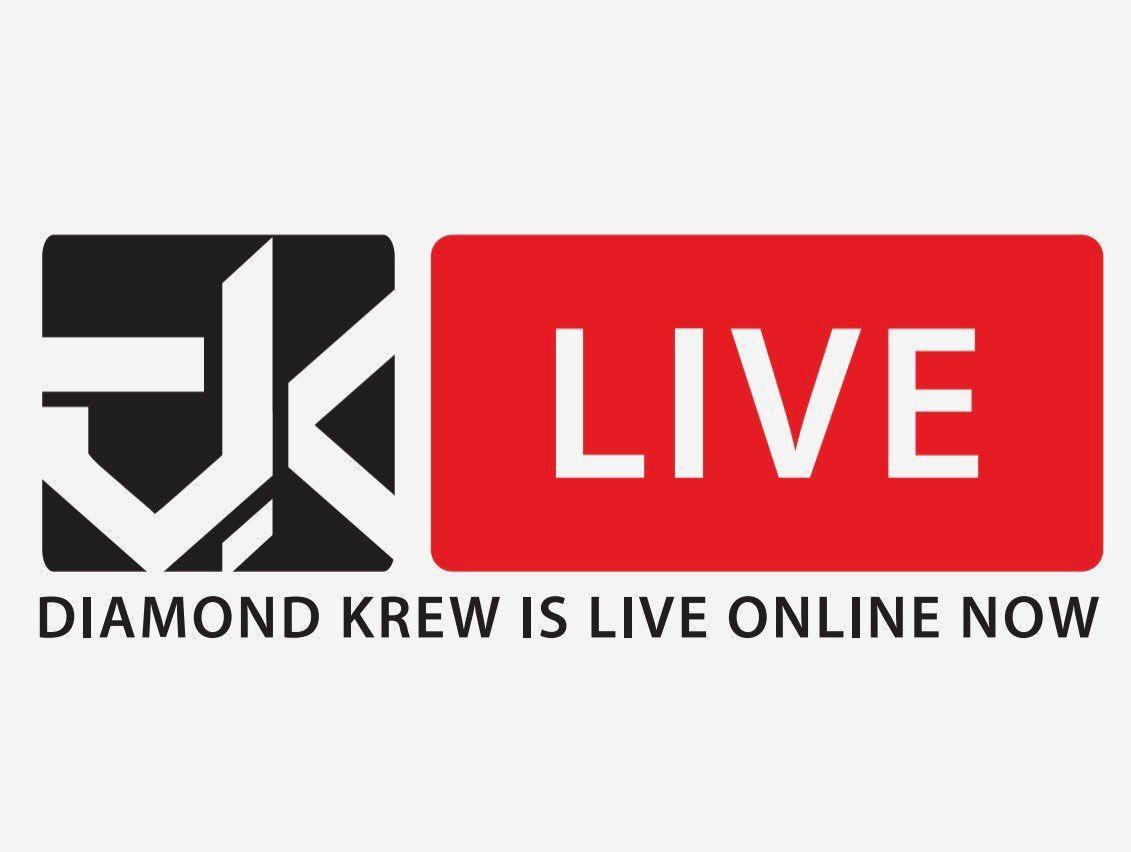 Krew Apparel Logo - Diamond Krew Apparel are going live with