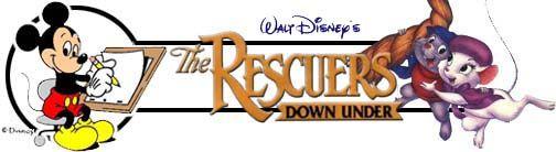 The Rescuers Logo - The Walt Disney Feature Animation FanSite: Disney's The Rescuers