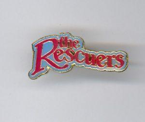 The Rescuers Logo - Disney Store The Rescuers Title Logo Pin from 1998