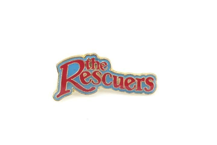 The Rescuers Logo - The Rescuers Tiny Movie Pin