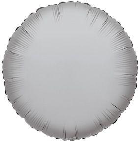 4 Silver Circles Logo - Silver Circles Foil Balloon 1ct
