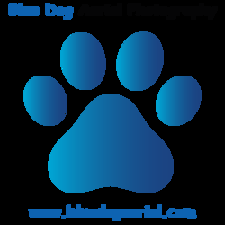 Du Blue Paw Logo - Dog paw Logos