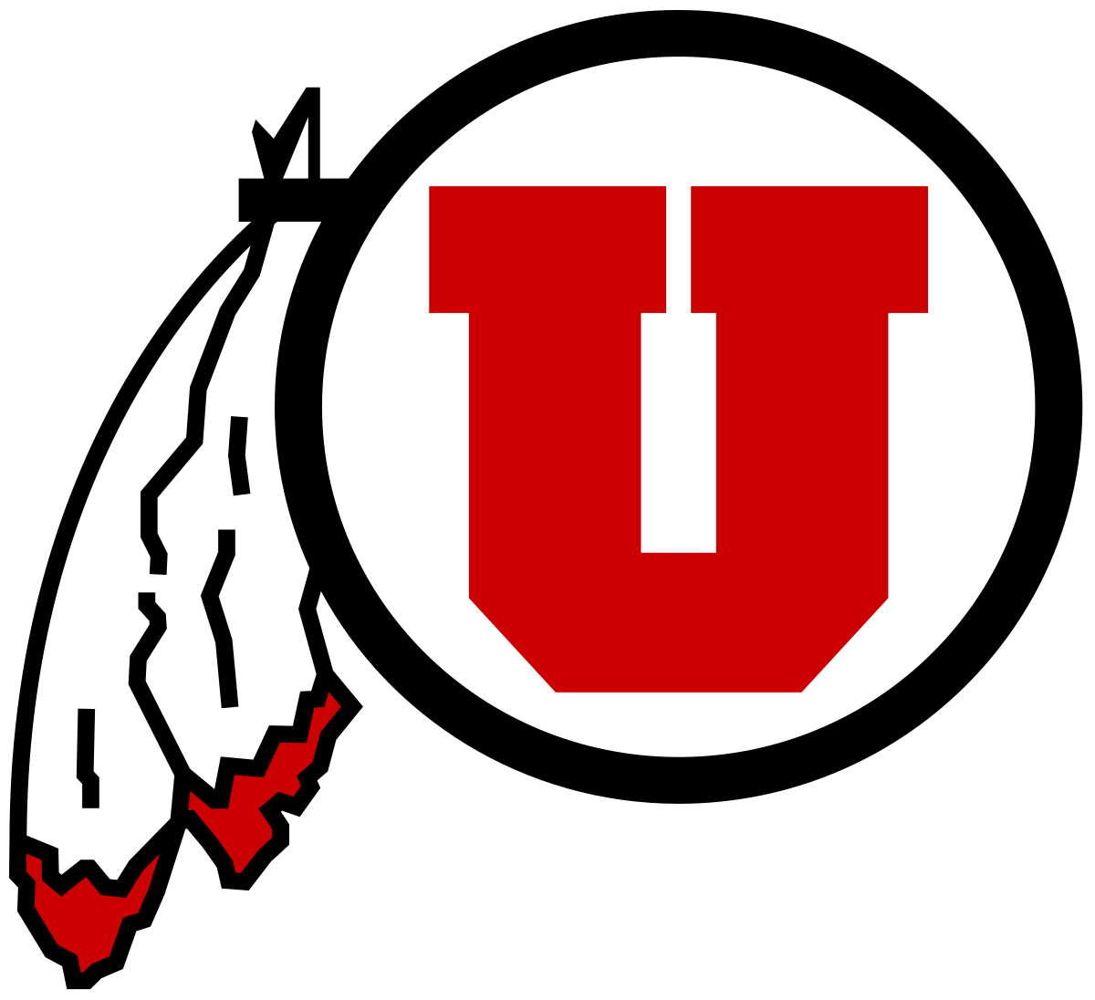 U of U Swoop Logo - Utah Utes