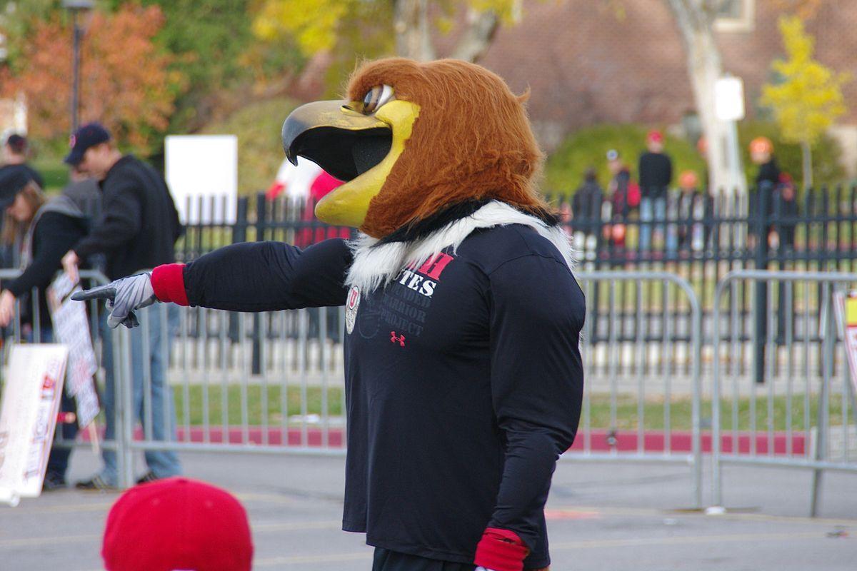 And U of U Mascot Logo - Swoop (University of Utah)