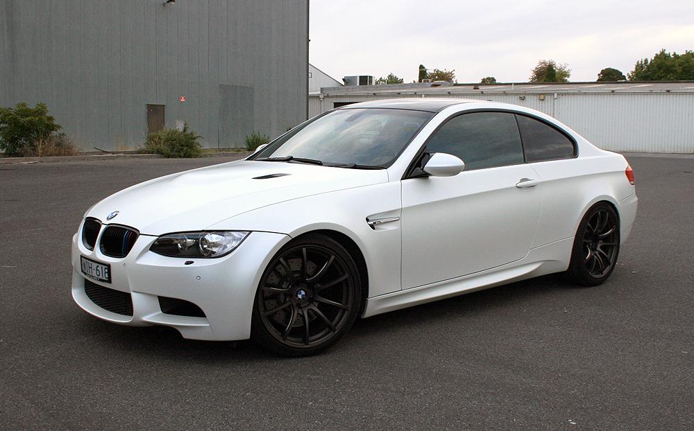 Car Wrap BMW M3 Logo - BMW E92 M3 wrapped in 3M satin pearl white - Ultimate Car Wraps ...