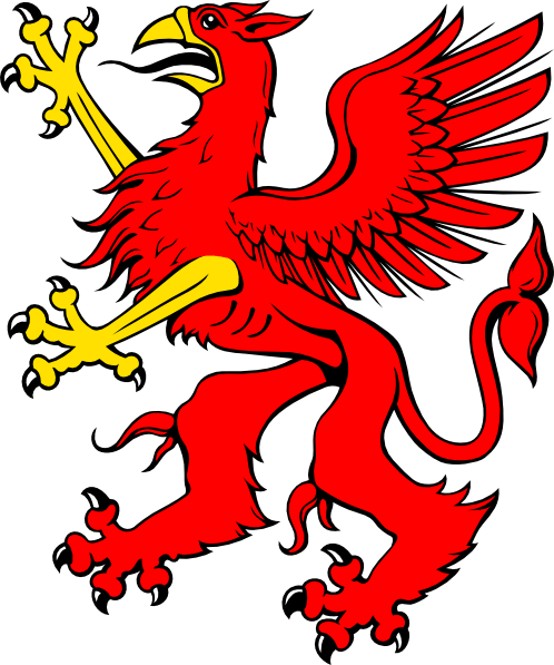 Red Griffin Logo - Red Griffin Clip Art at Clker.com - vector clip art online, royalty ...