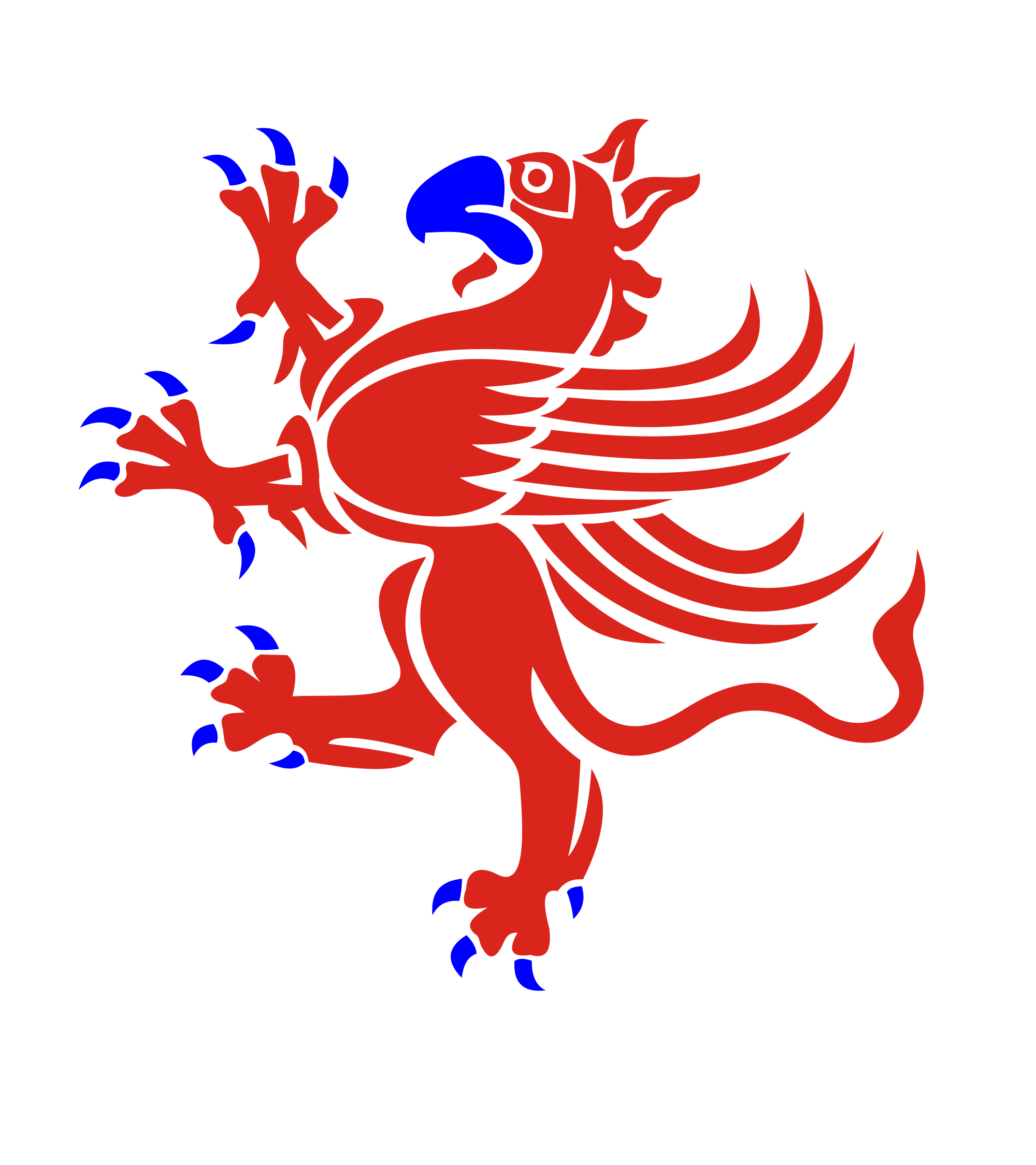 Red Griffin Logo - File:Red Griffin Charge from Wappen Greifswald.svg - Wikimedia Commons