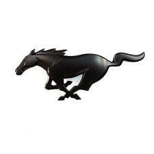 Black Ford Mustang Logo - Mustang Emblem | eBay