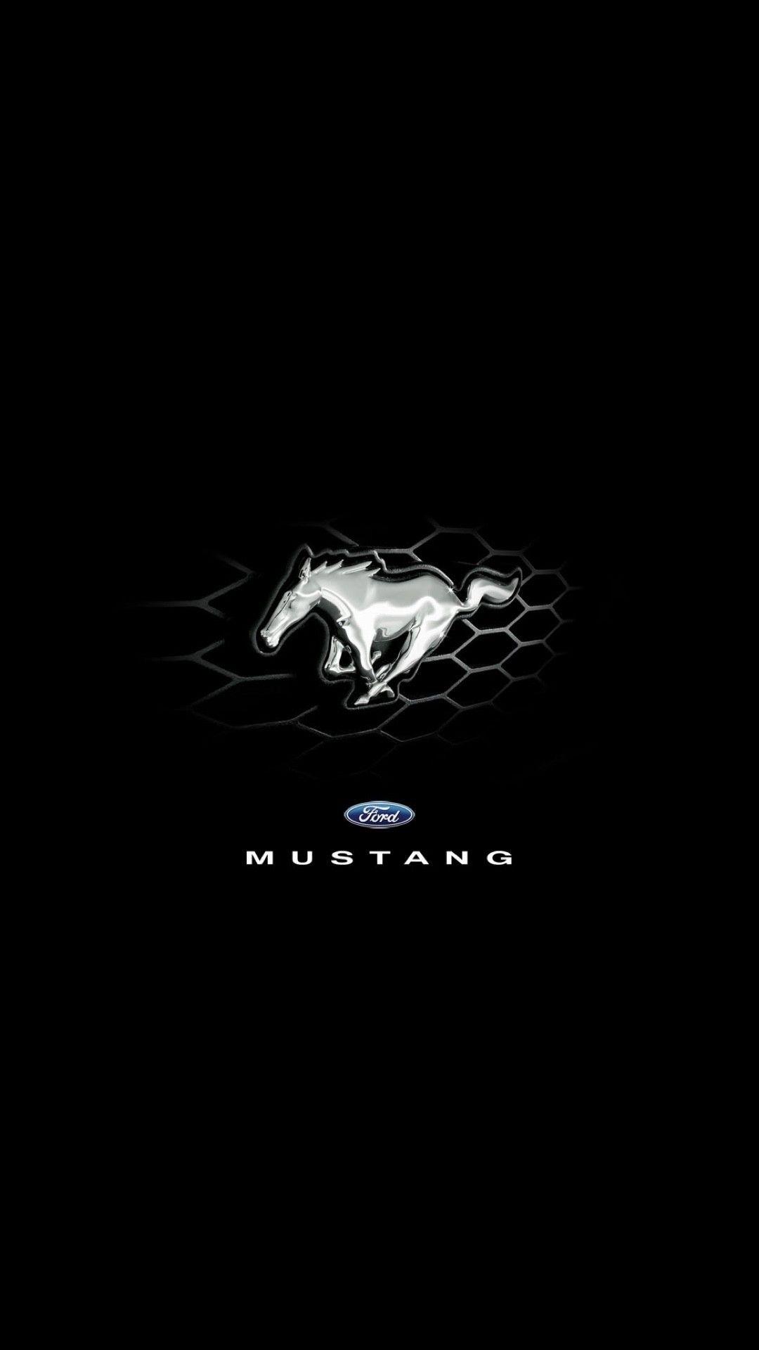 Black Ford Mustang Logo - Mustang Logo Wallpaper