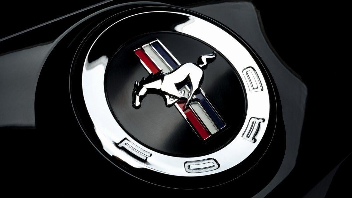 Black Ford Mustang Logo - Ford Mustang Logo - Ford Brand wallpaper
