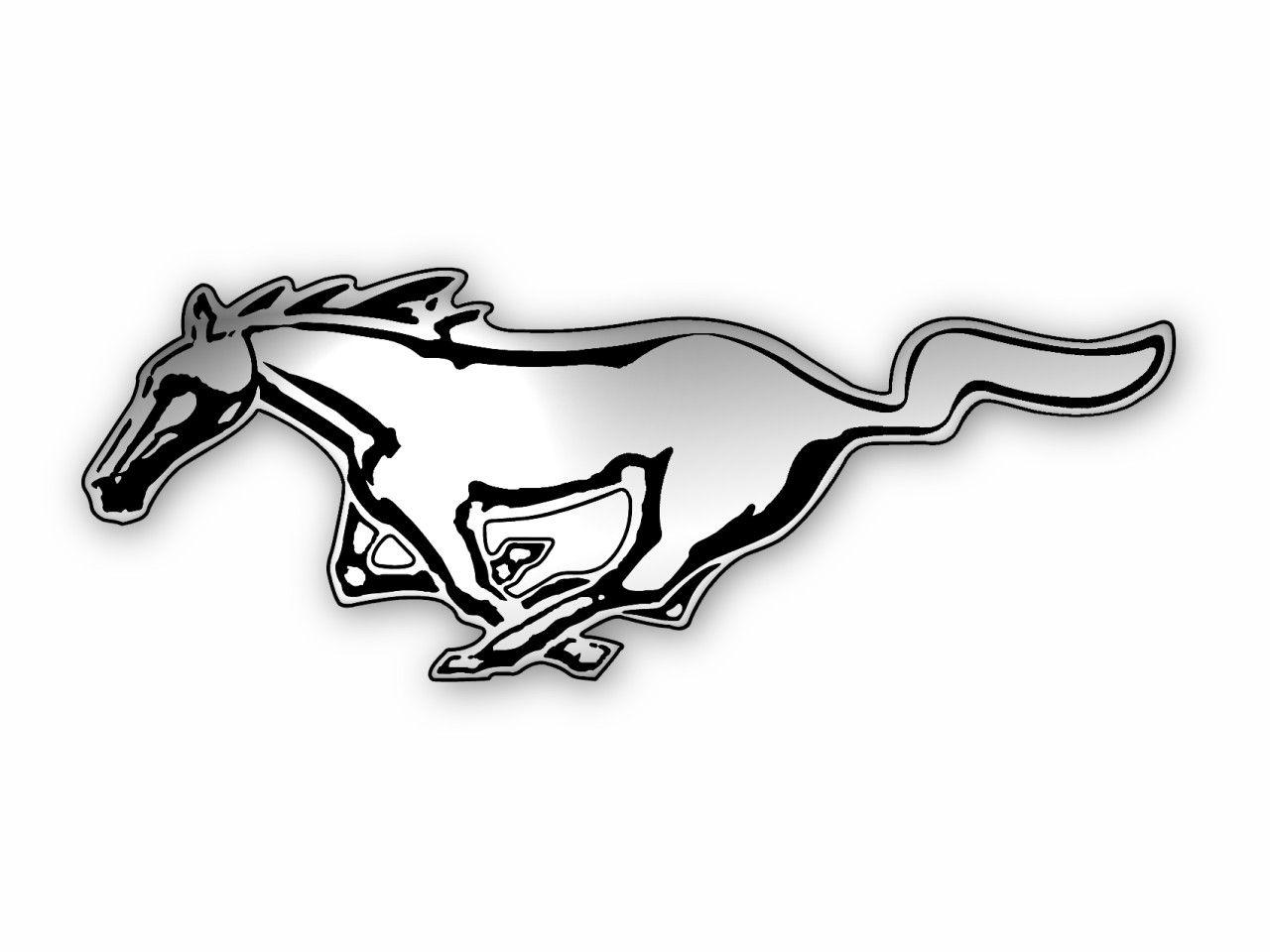 Black Ford Mustang Logo - Free Ford Mustang Logo Vector, Download Free Clip Art, Free Clip Art