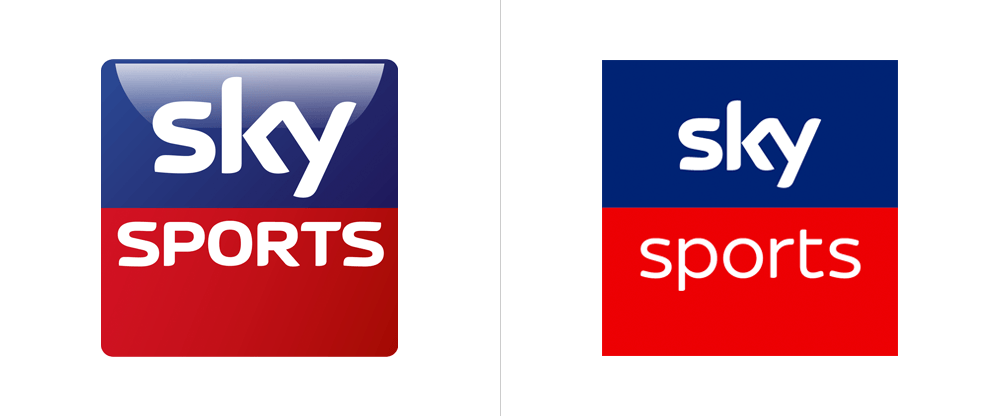 Red and Blue Sports Logo - Brand New: New Logo and Identity for Sky Sports