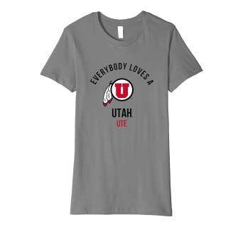 U of U Swoop Logo - Womens Utah Utes Official NCAA U of U Swoop Women's T