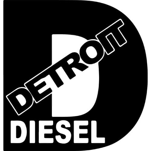 Detroit Diesel Logo - Detroit Diesel Decal Sticker - DETROIT-DIESEL-DECAL | Thriftysigns
