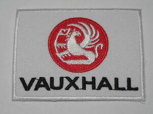 Red Griffin Logo - MOTORSPORTS RACING CAR SEW ON / IRON ON PATCH:- VAUXHALL CARS VANS