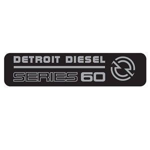 Detroit Diesel Logo - DETROIT DIESEL SERIES 60 VINTAGE STICKER